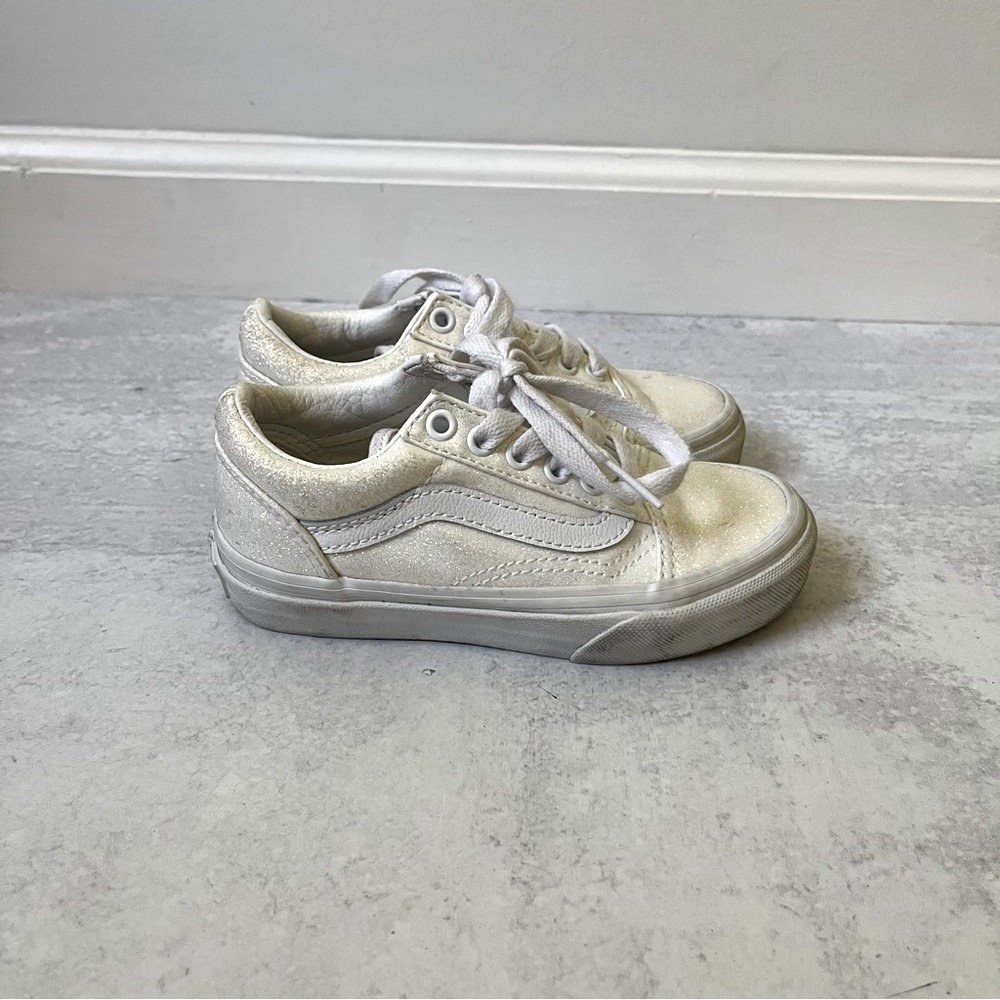 Girls Vans Glitter Sneakers 11